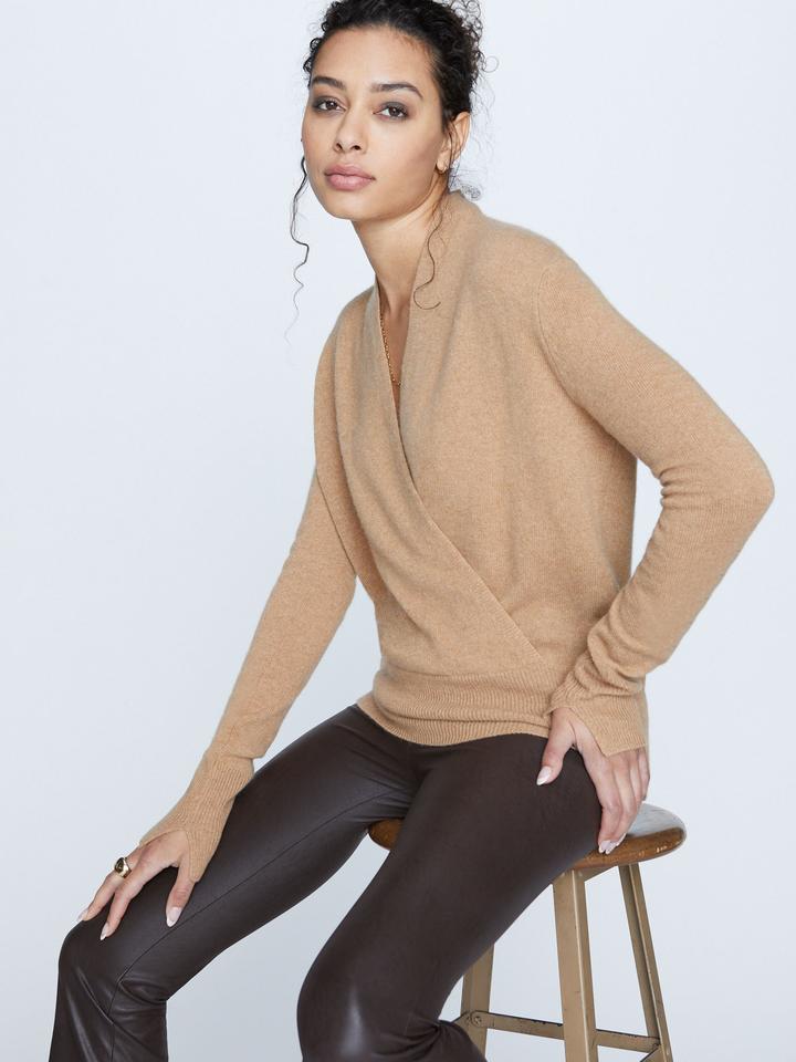Brochu Walker - Phinneas Wrap in Camel Melange Brown