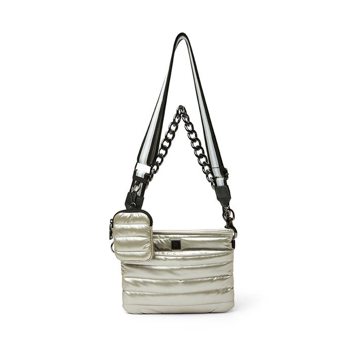 Think Royln - Downtown Crossbody in Pearl Champagne