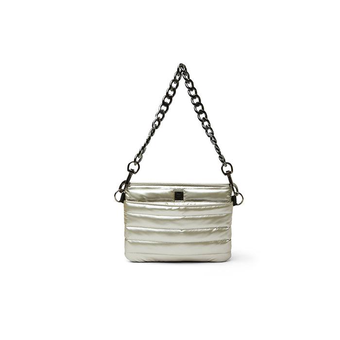 Think Royln - Downtown Crossbody in Pearl Champagne