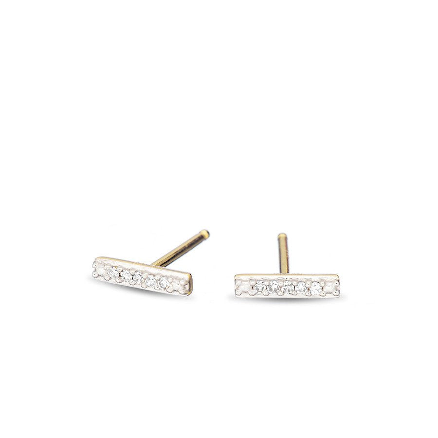 Adina - Super Tiny Pave Bar Posts