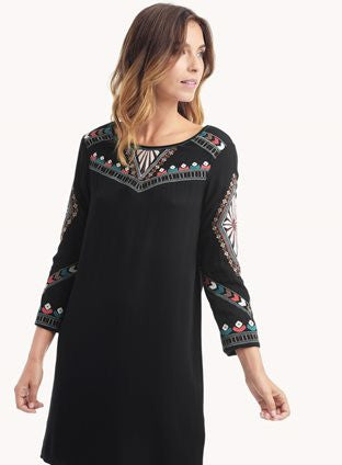 Ella Moss Joss Dress in Black at Blond Genius - 2