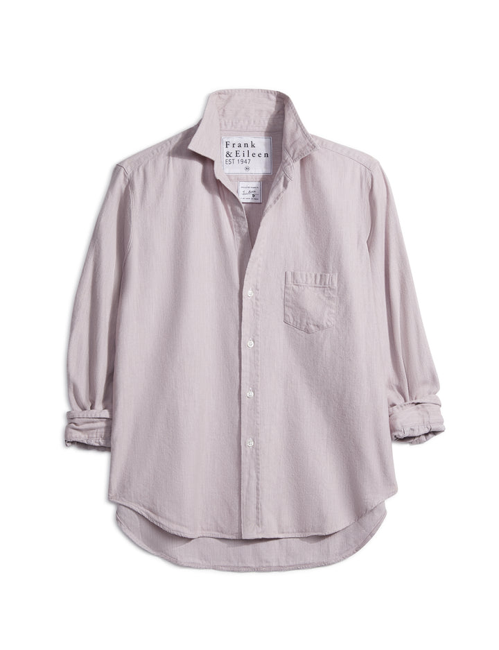 Frank & Eileen - Eileen Woven Button Up in Melange Pink/Grey