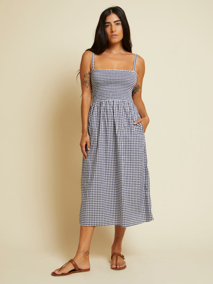 Nation LTD - Embry Strapless Sundress in Gingham