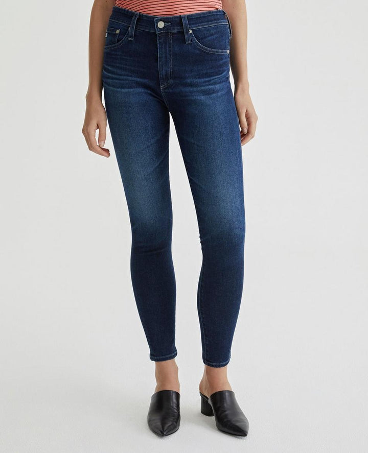 AG - Farrah Skinny Ankle Jeans in 4 Years Deep Willows