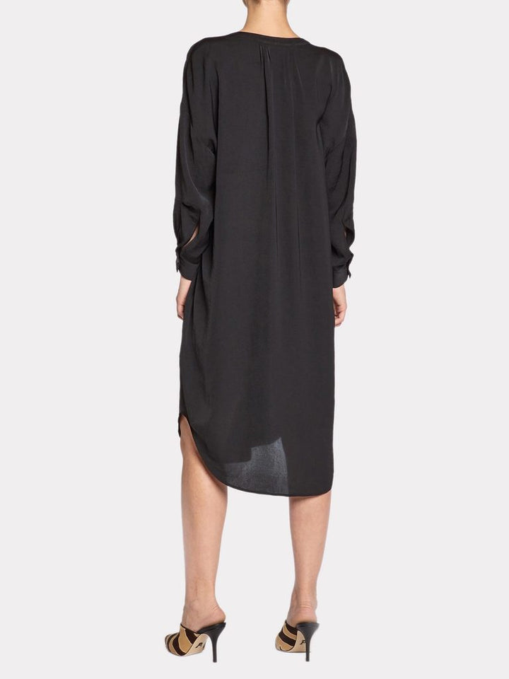 Brochu Walker - Madsen Shirtdress in Black Onyx