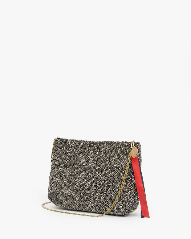 Clare V. Estelle Beaded Pouch