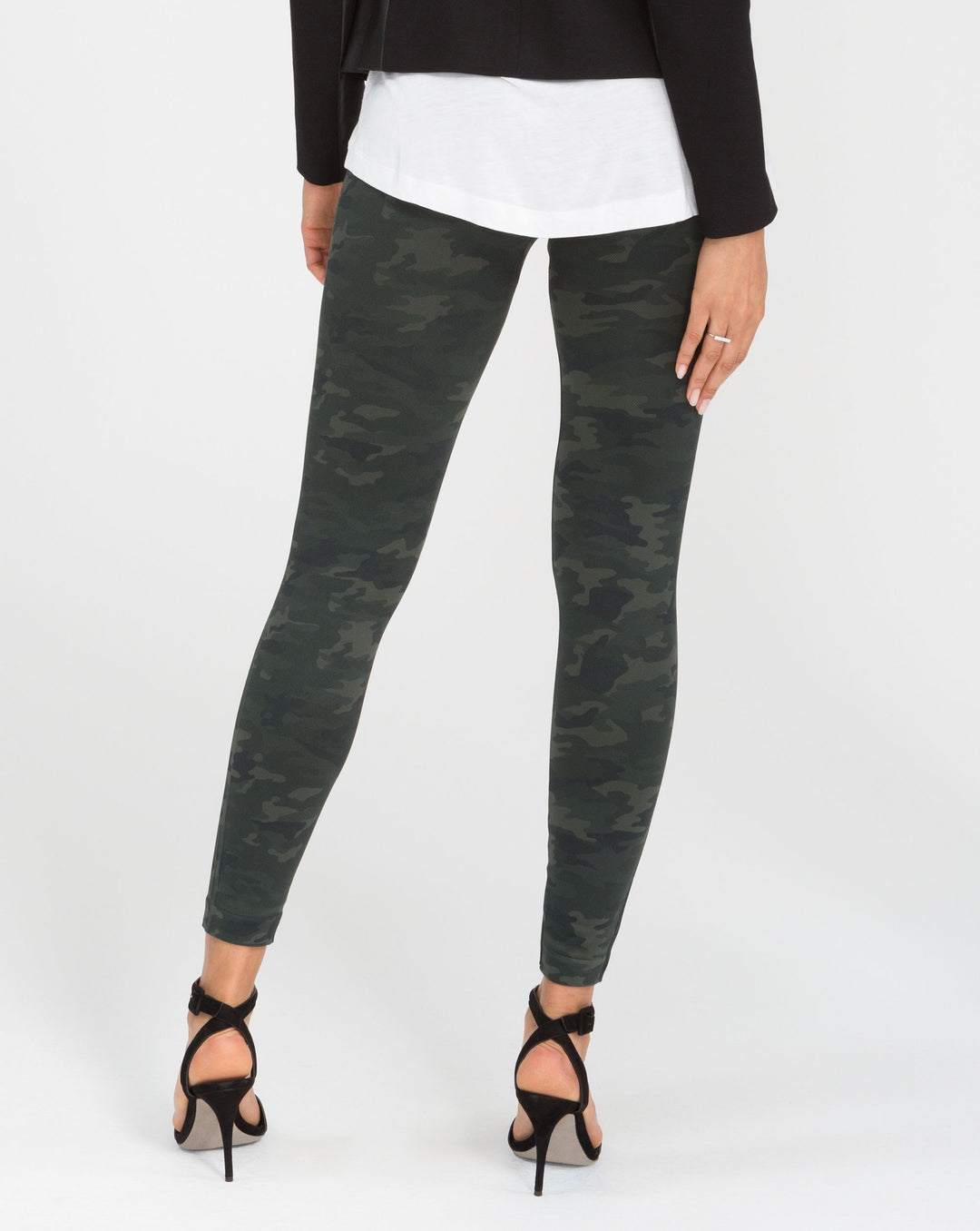 SPANX - Look At Me Now Legging Green Camo – Blond Genius