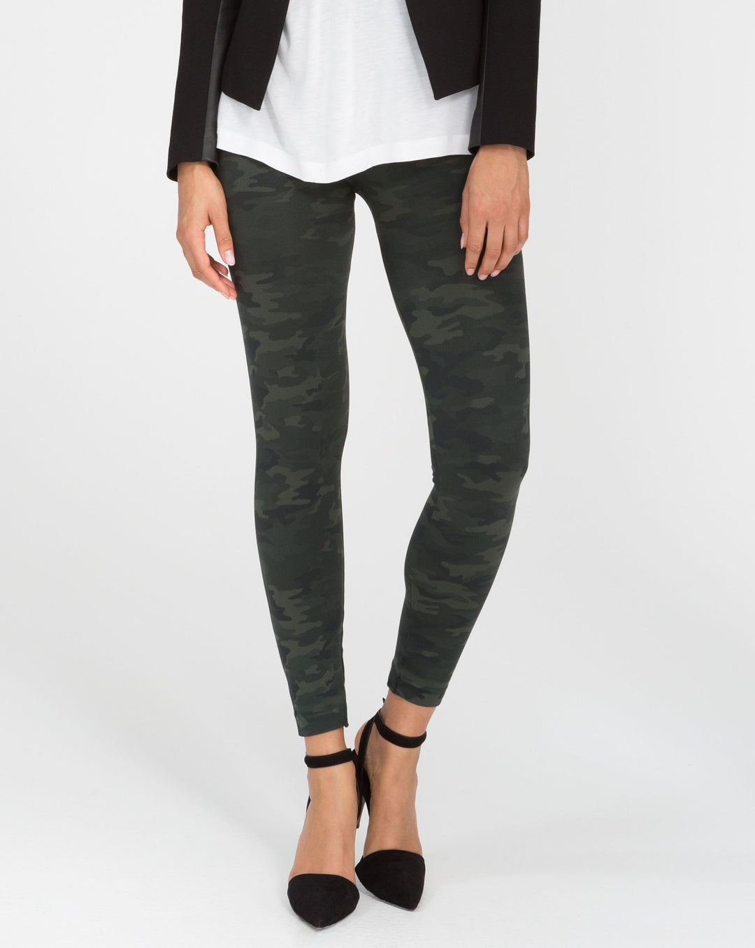 SPANX - Look At Me Now Legging Green Camo
