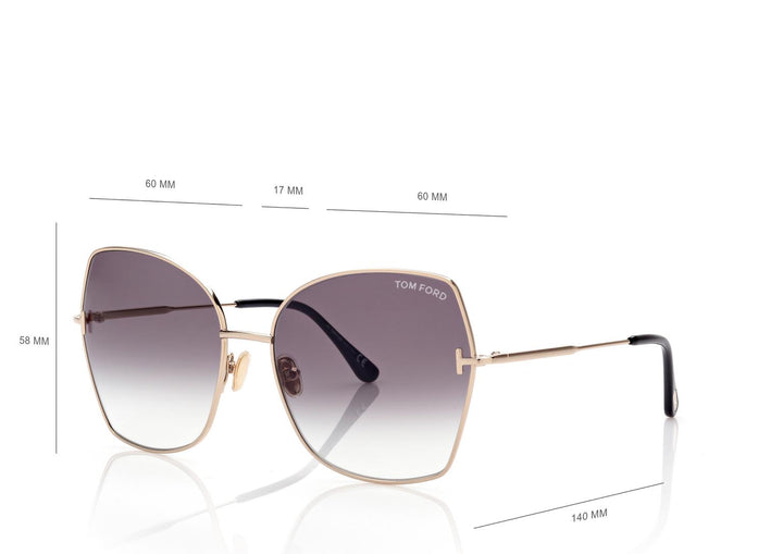 Tom Ford - Farah Sunglasses - FT0951 - 6028B