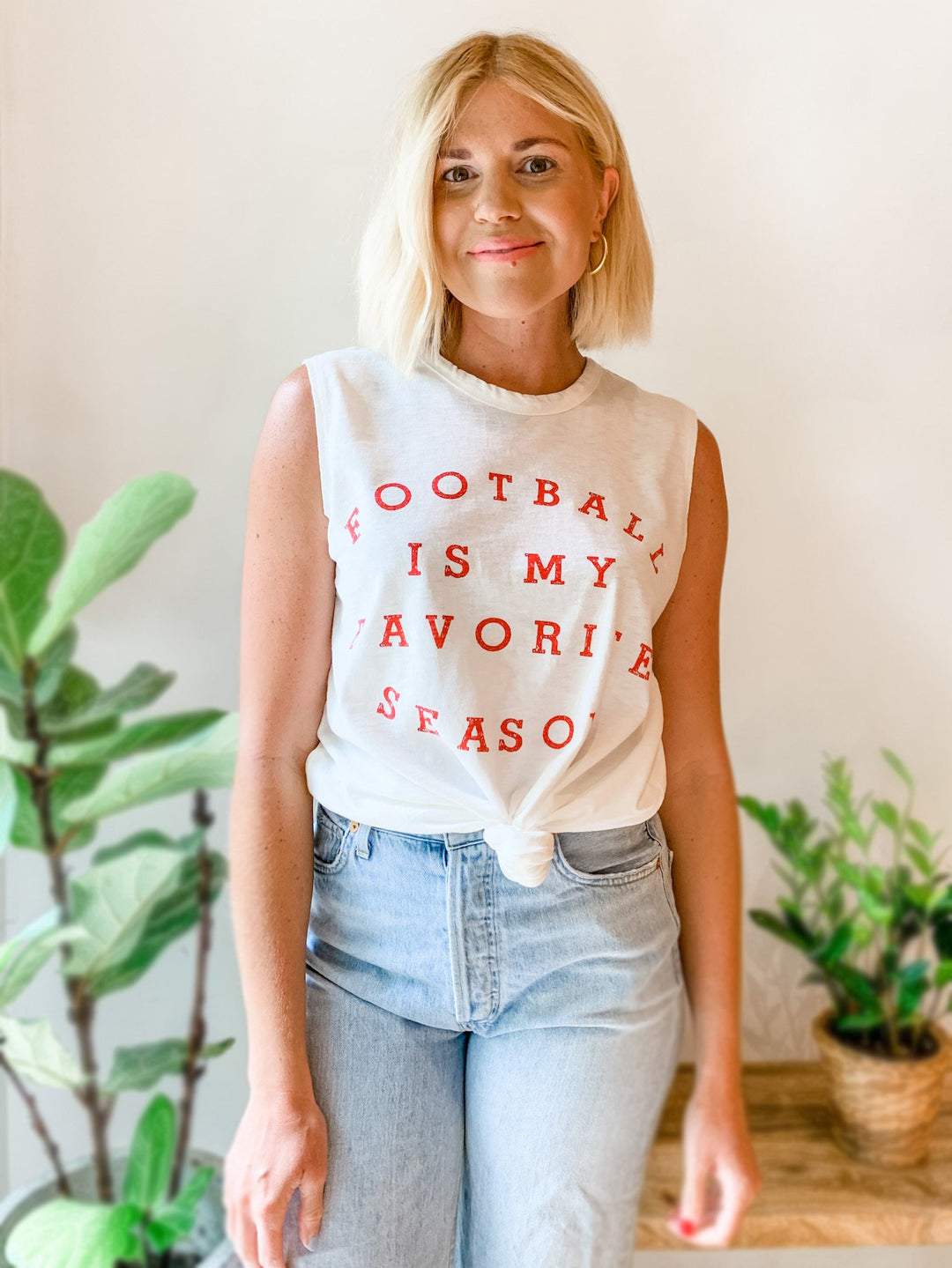 Boathouse Apparel - Football Is My Favorite Season Tank