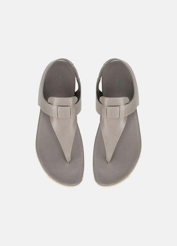 VINCE - Flint Sandal in WoodSmoke