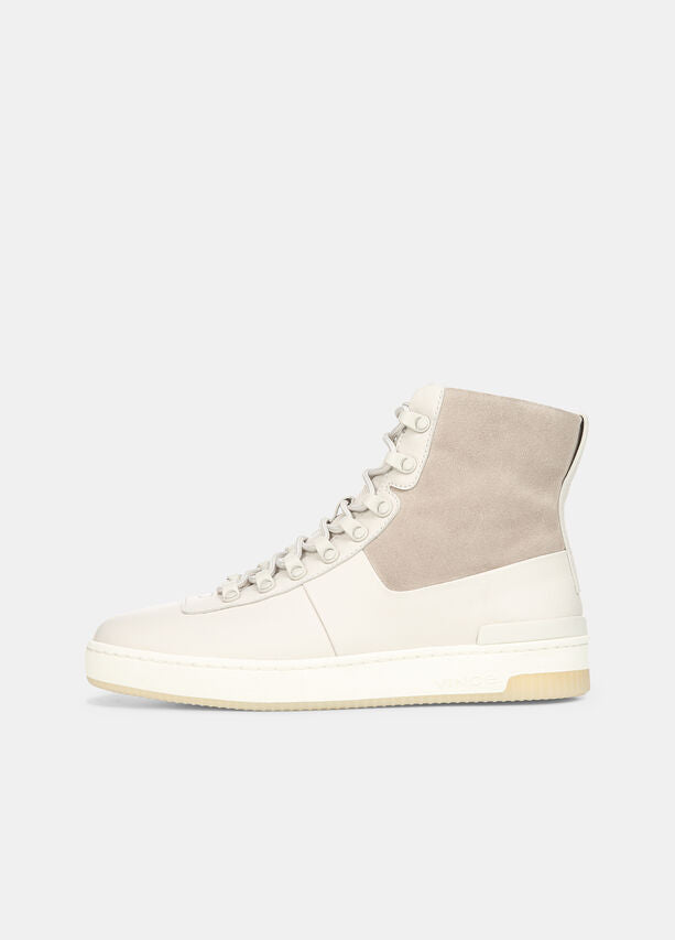 Vince Footwear - Rowan Sneakers in San Remo Lux Leather & White