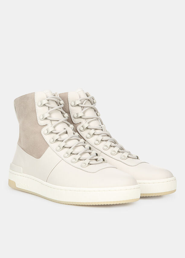 Vince Footwear - Rowan Sneakers in San Remo Lux Leather & White