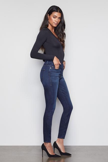 Good American - Good Legs High Rise Jeans in Blue089