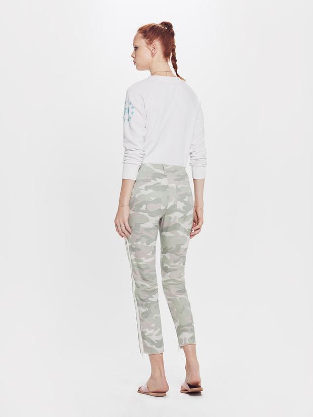 MOTHER DENIM - The Shaker Chop Crop Pant in Desert Print