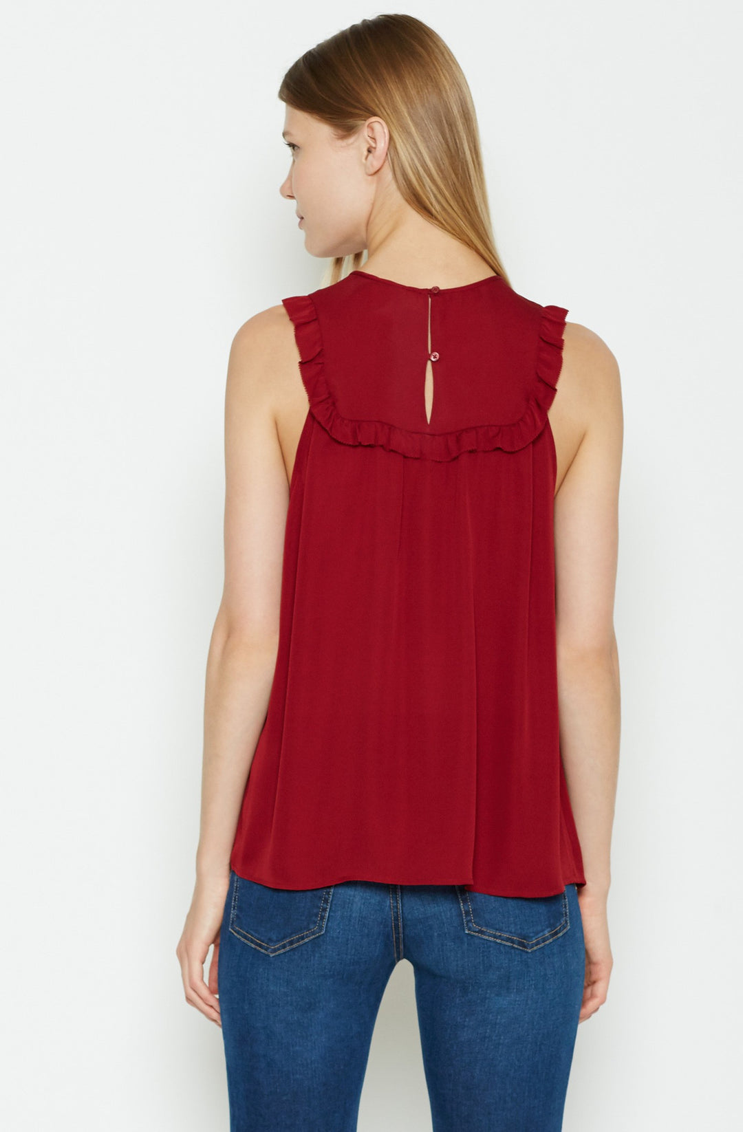 Joie JOIE - Gemini Silk Top at Blond Genius - 3