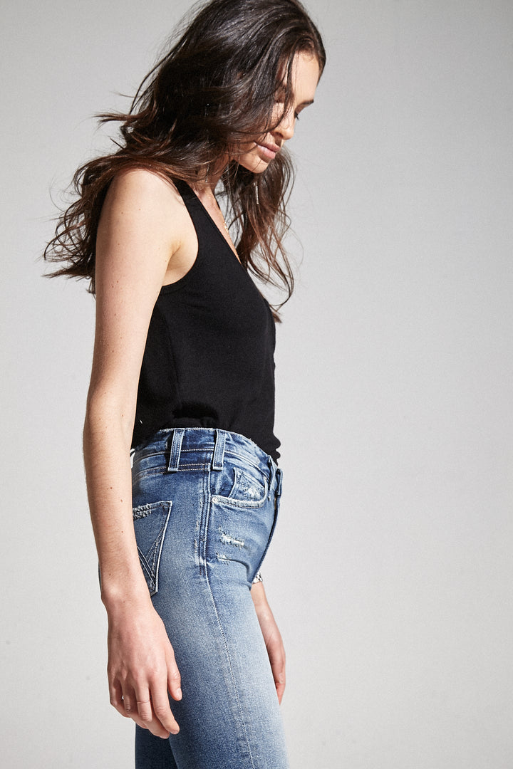 MCGUIRE - Cropped Valletta w/ Asym Hem