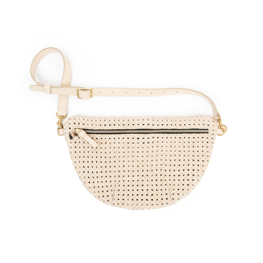 Clare V. - Grande Fanny in Cream Rattan Accessories