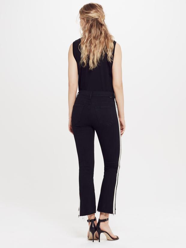 Mother Denim- The Insider Crop Step Fray - Guilty Racer