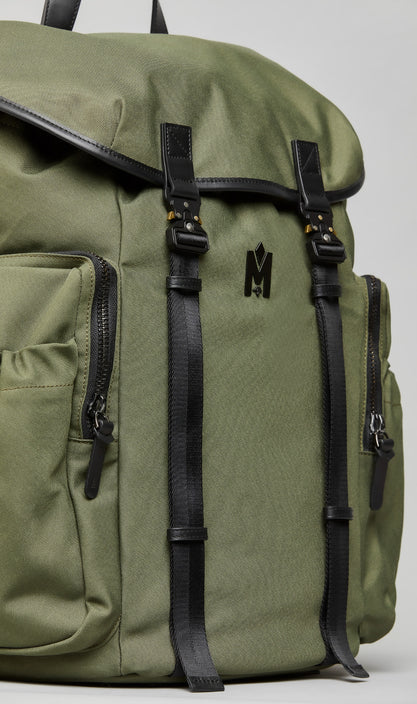 Mackage - Hector Multifunction Backpack in Army