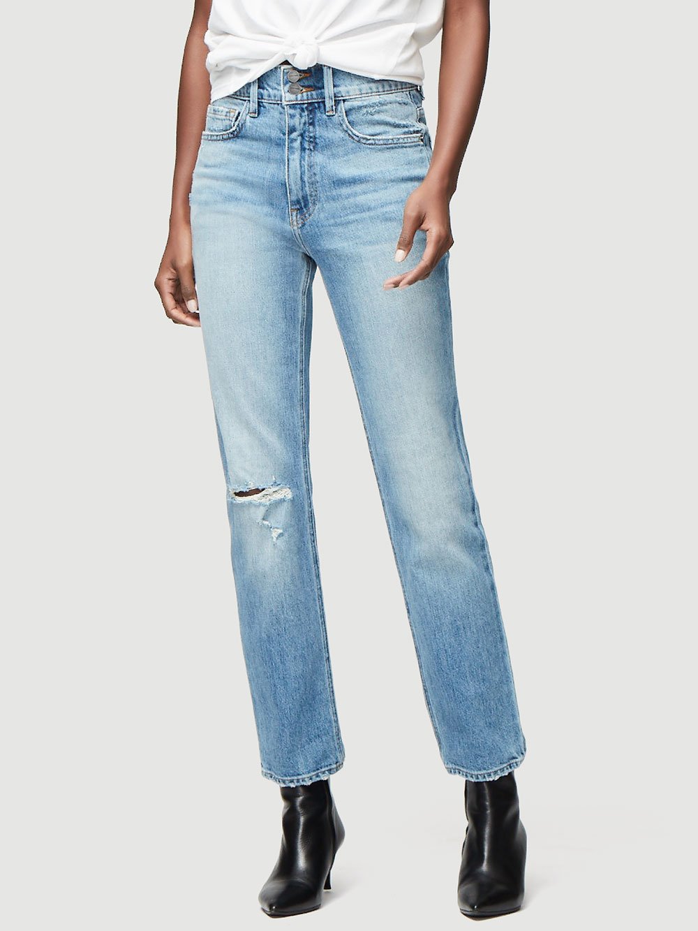 FRAME - Heritage Sylvie High Rise Straight in Aretha
