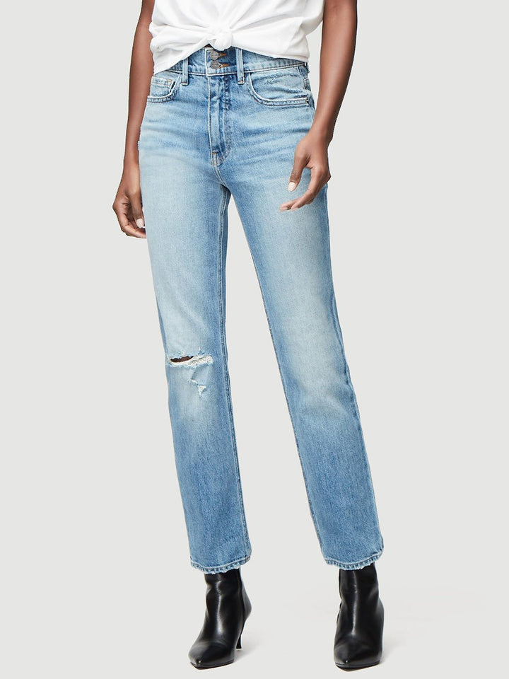 FRAME - Heritage Sylvie High Rise Straight in Aretha