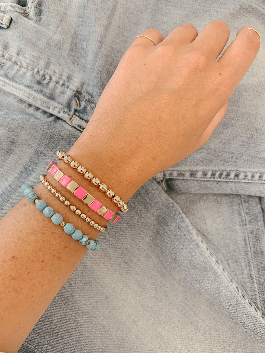 "Mila" Bracelet Stack