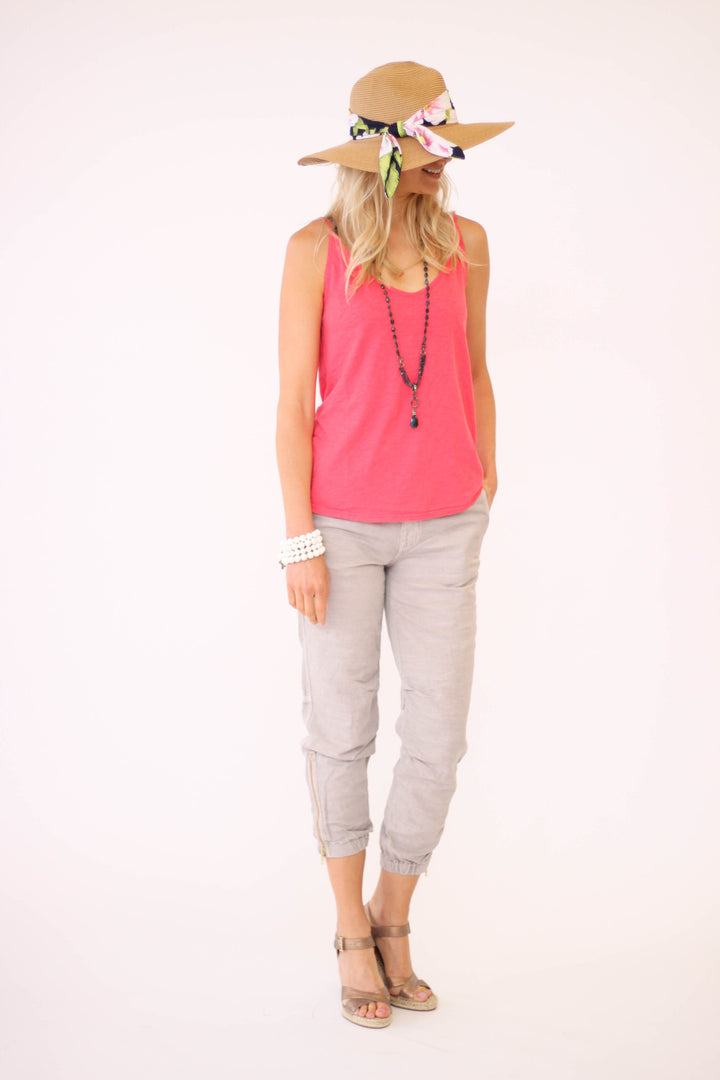 Velvet Emmalee Tank in Flirty Color at Blond Genius - 2