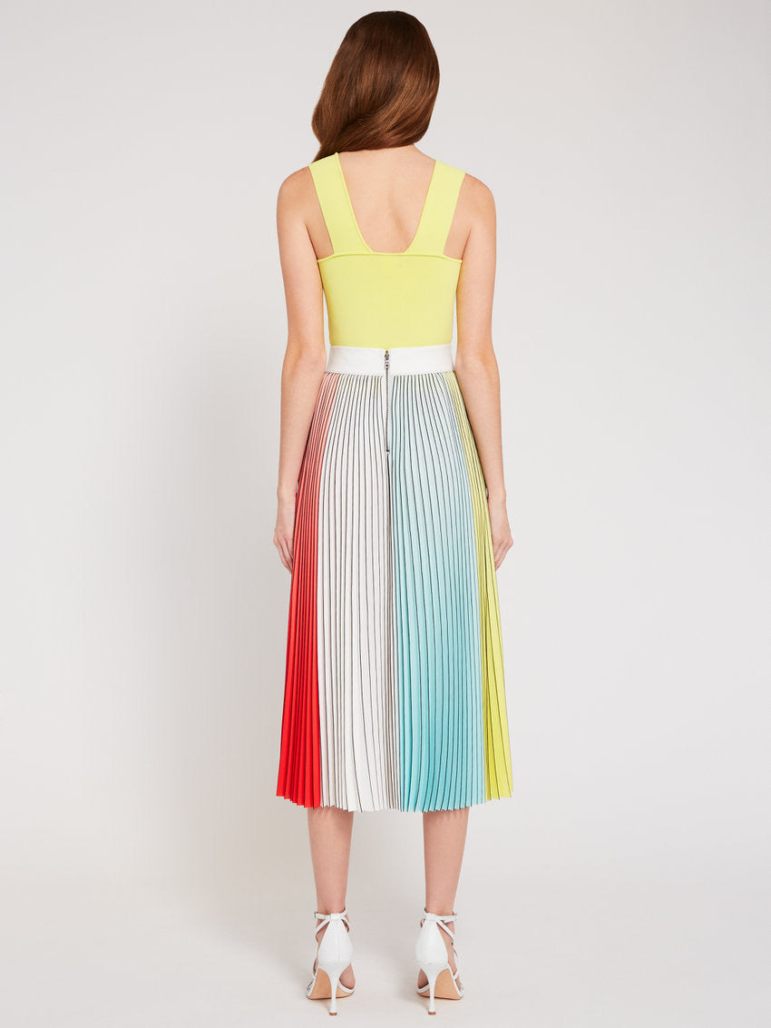 andmary♡amanda pleats skirt andmary Miu pleats skirt gray Sサイズ（ANDMARY Amanda pleats