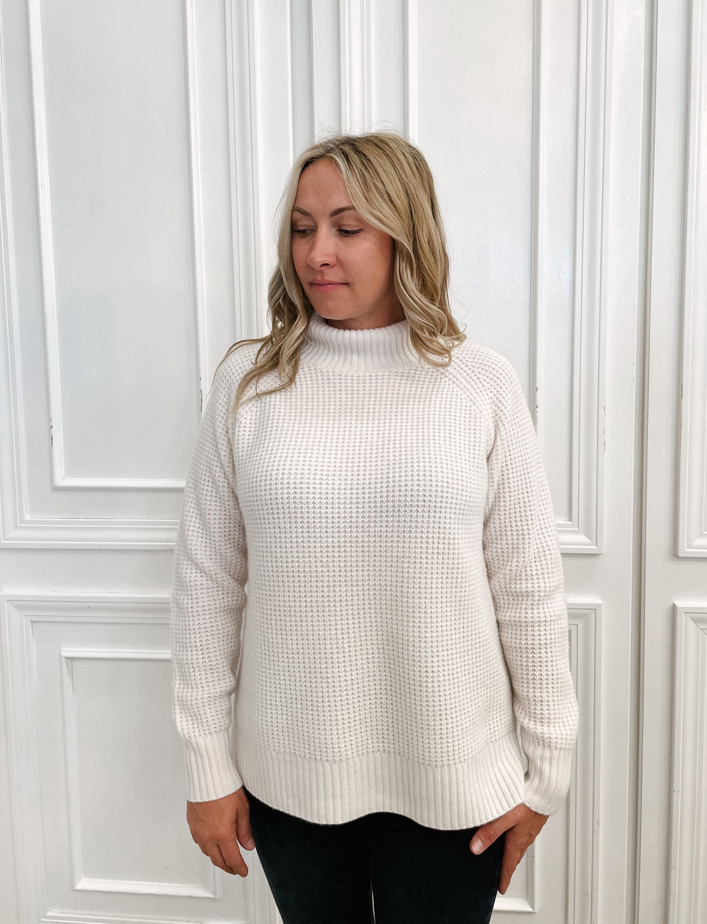 White and deals warren turtleneck