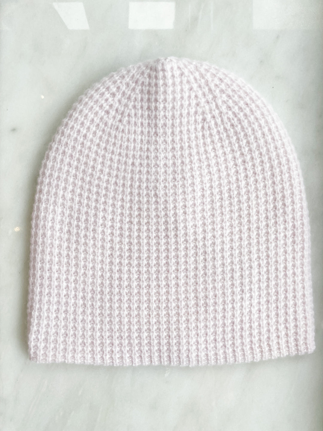 White + Warren - Cashmere Thermal Beanie in Rose Quartz