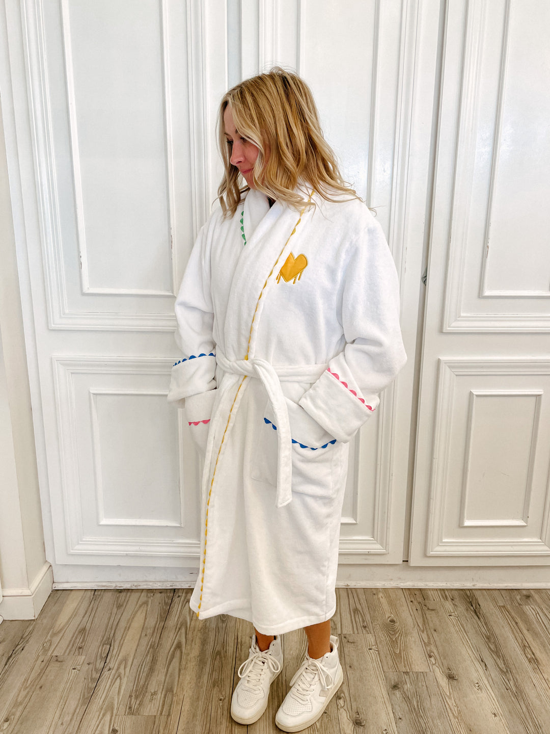 Kerri Rosenthal - The Funday Robe in New White