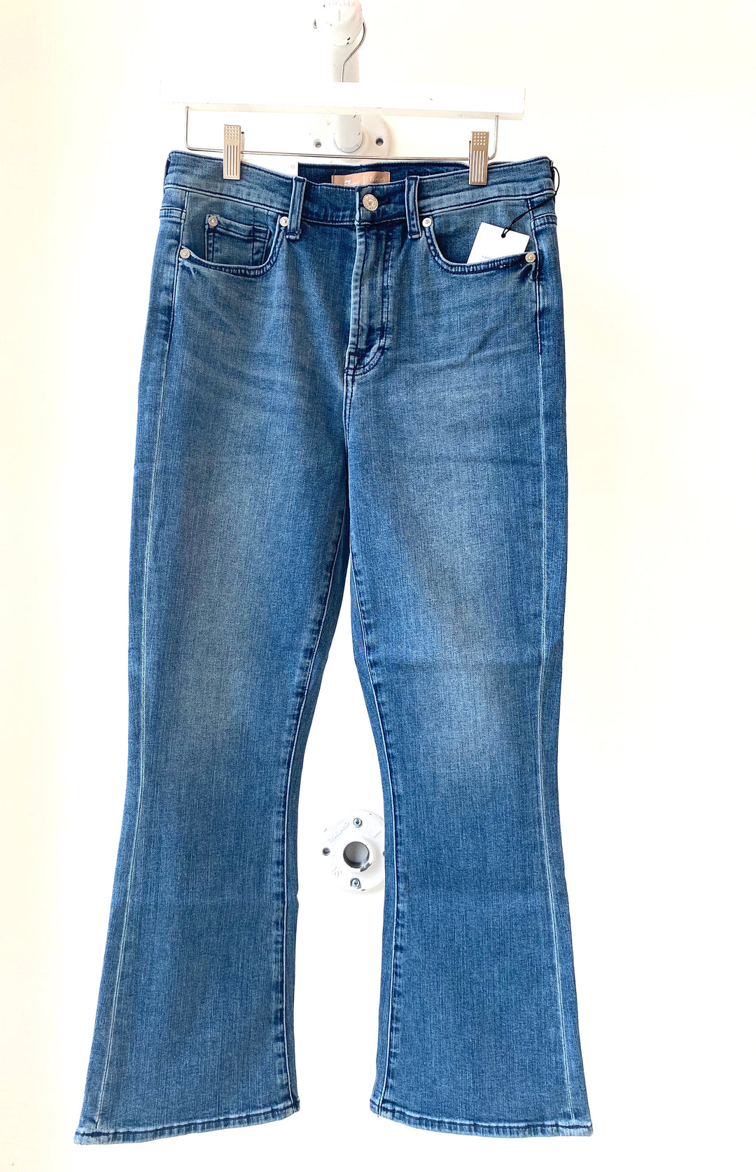 Seven for all Mankind - High Waist Slim Kick in Badestiny