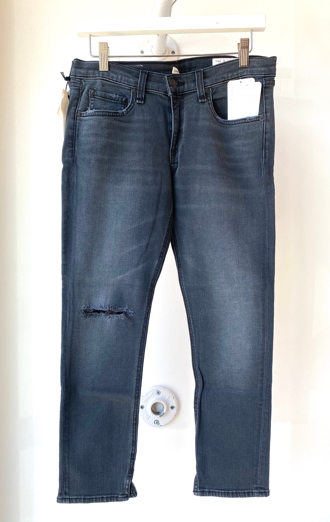 Rag & Bone - Ultra Capri in Steele