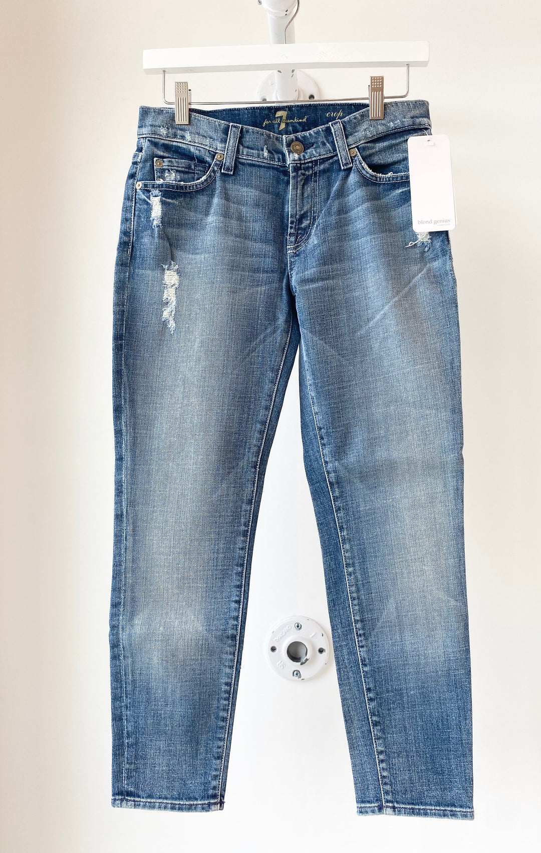 Seven for all Mankind - Cropped Roxanne Skinny in ANKT