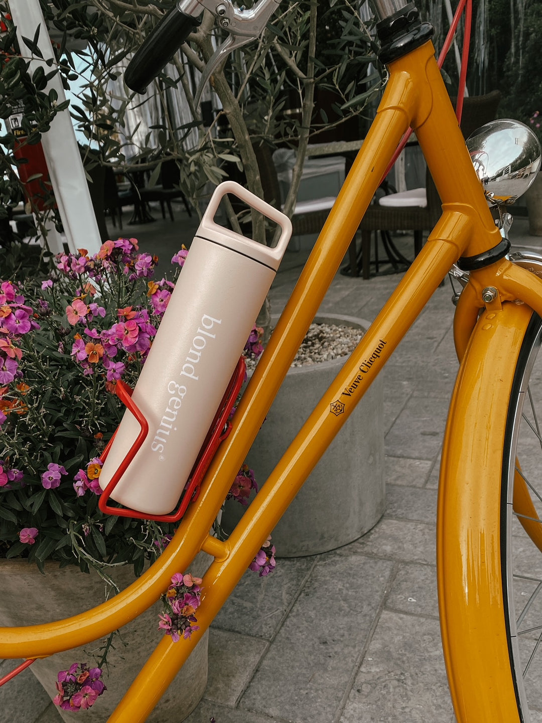 Blond Genius - Logo Water Bottle in Thousand Hills