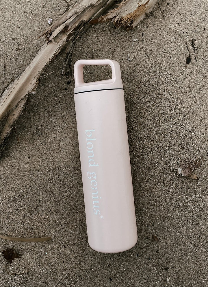 Blond Genius - Logo Water Bottle in Thousand Hills