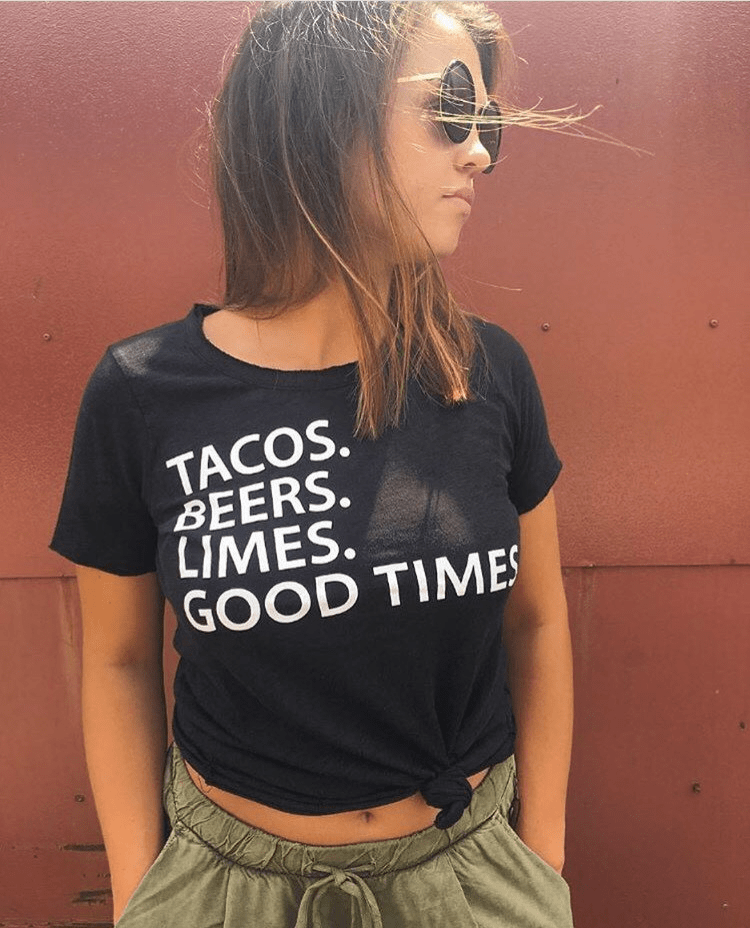 Chaser Women's Crew Neck Tee in Gauze at Blond Genius