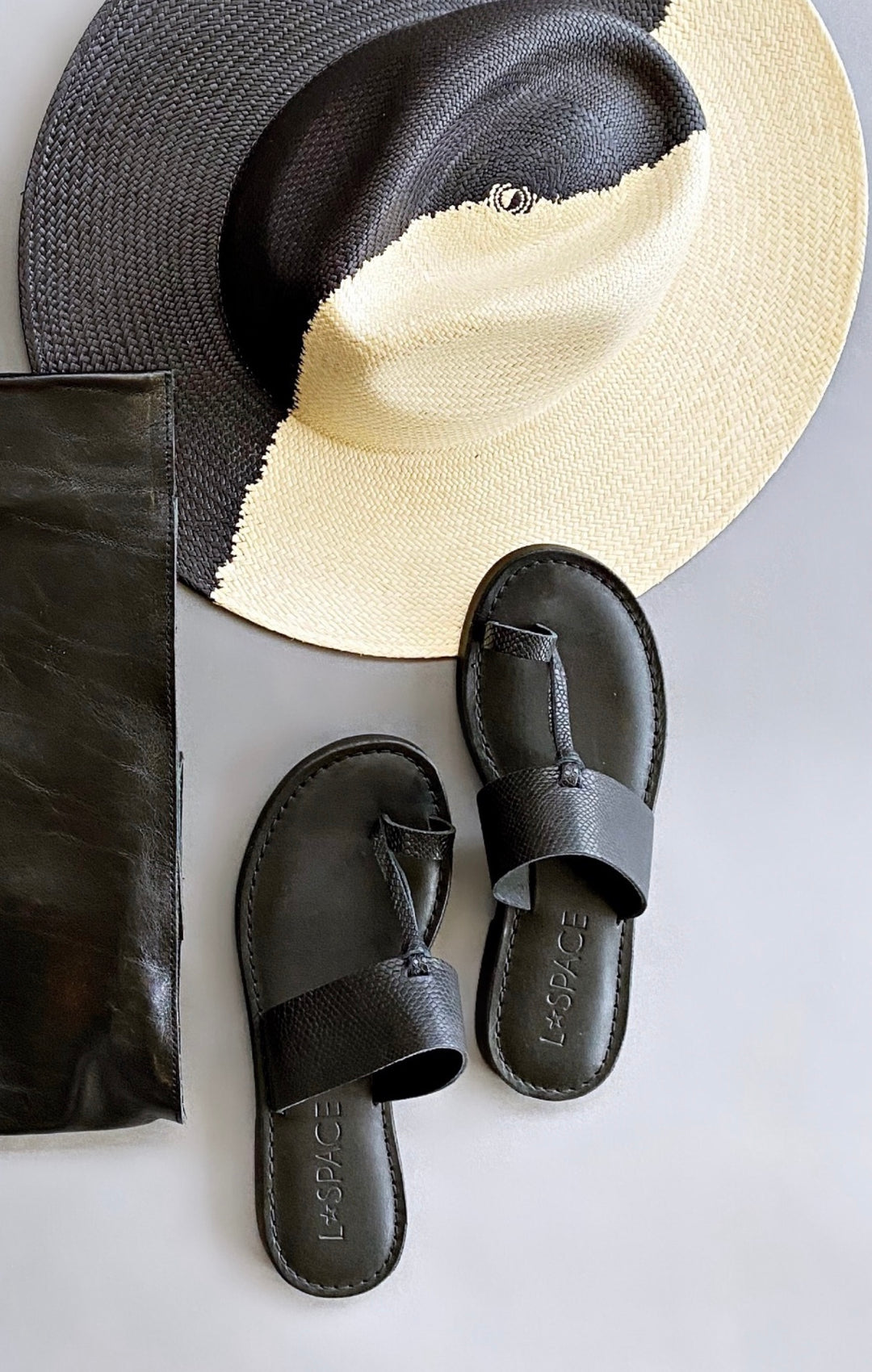 L*Space - Miramar Sandal in Black Snake Default