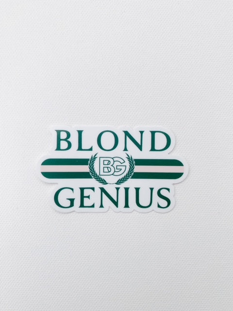 Blond Genius - Blond Genius Surfboard Beverly Hills Sticker