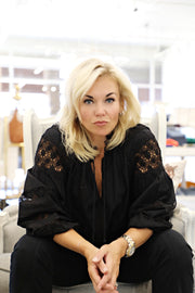 ULLA JOHNSON- Gemma Blouse Noir