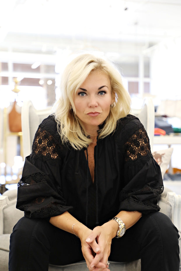 ULLA JOHNSON- Gemma Blouse Noir
