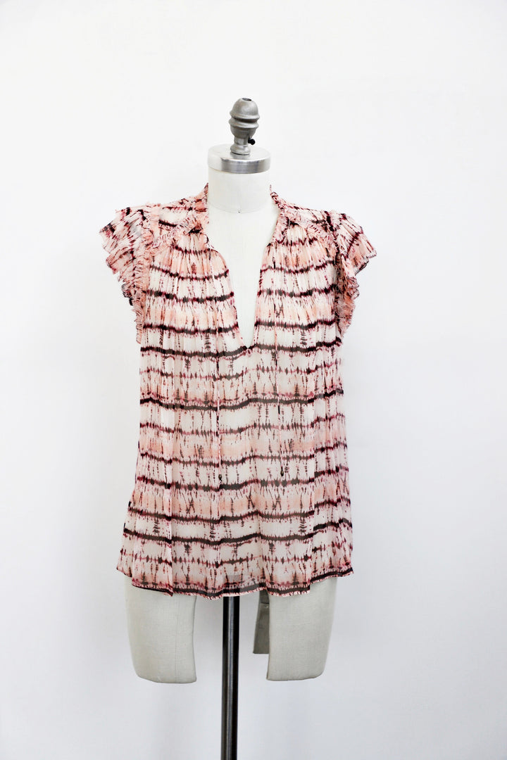 Ulla Johnson - Clea Top in Blush Tie Dye