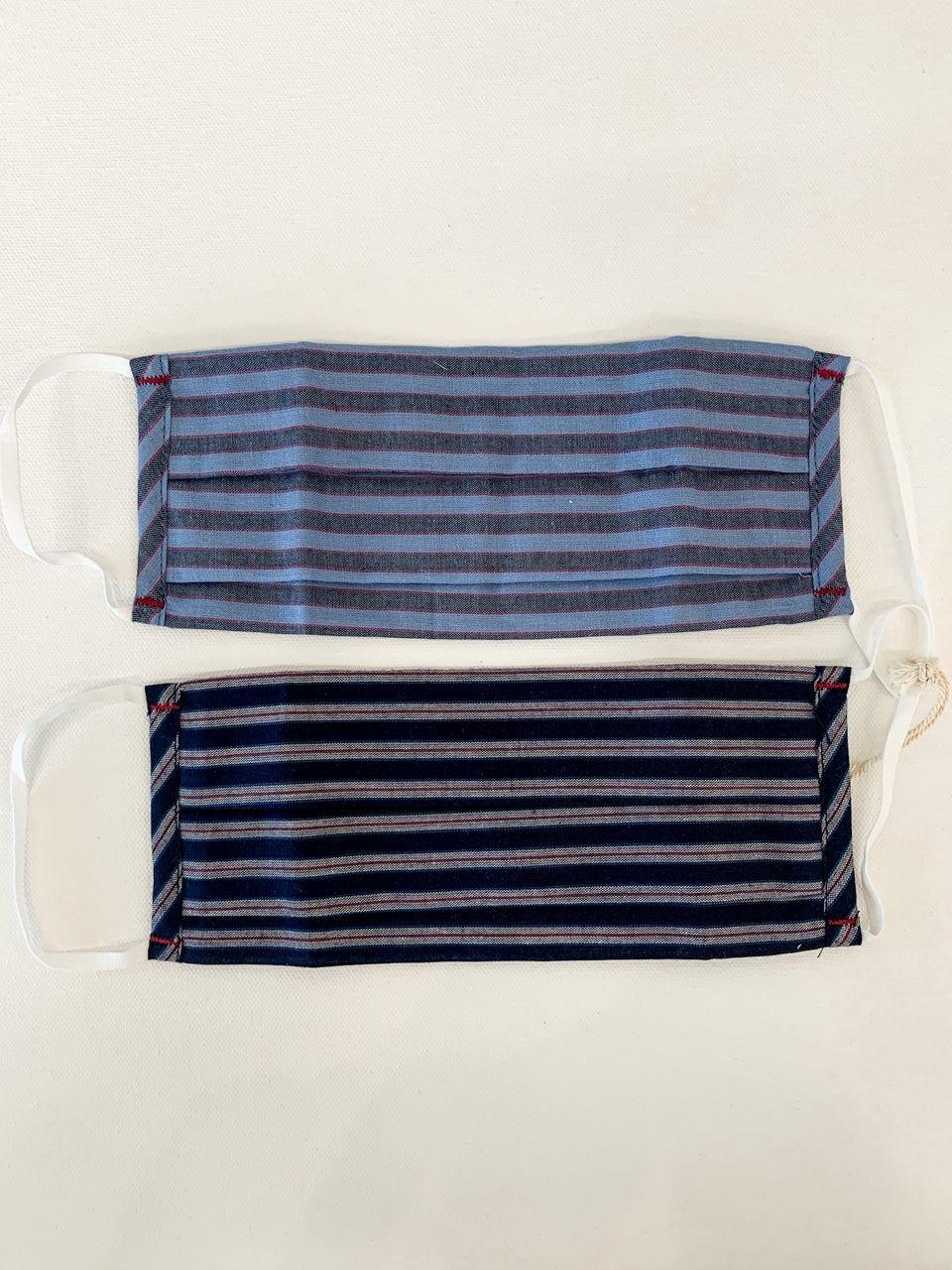 Xirena - Let's Face it Masks in Blue Stripe (set of 2)