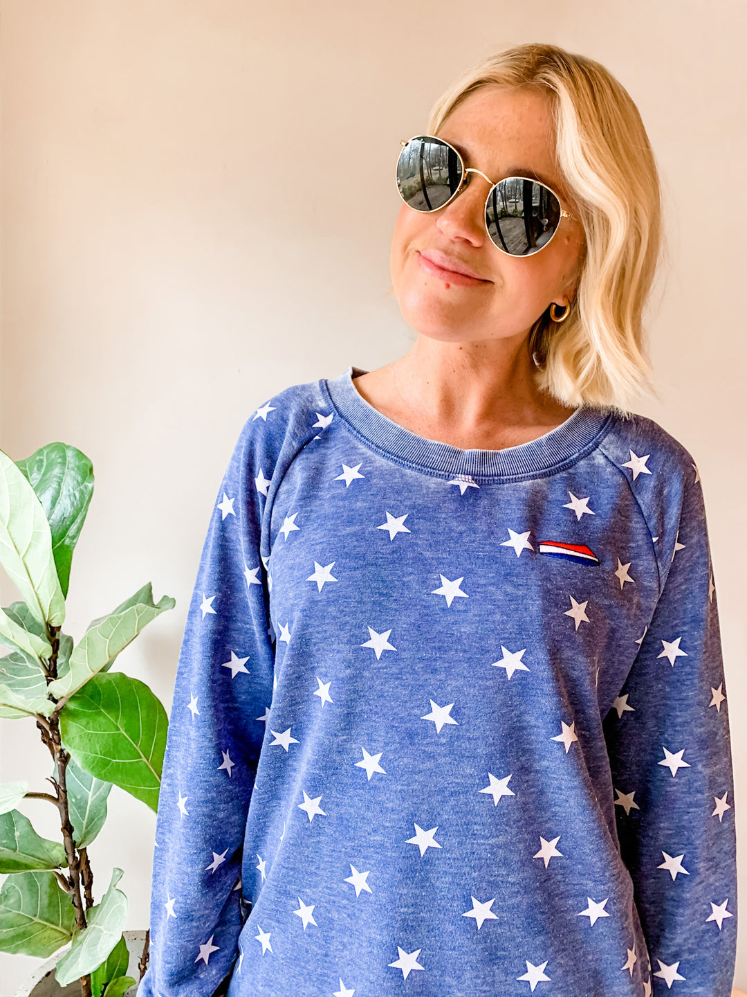Boat House Apparel - Stars and Stripes Flag Pullover