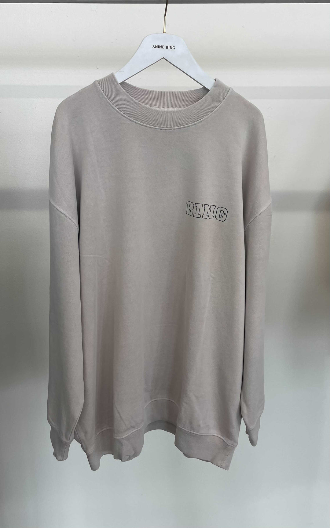 Anine Bing - Cody Sweatshirt Bing Live in Stone