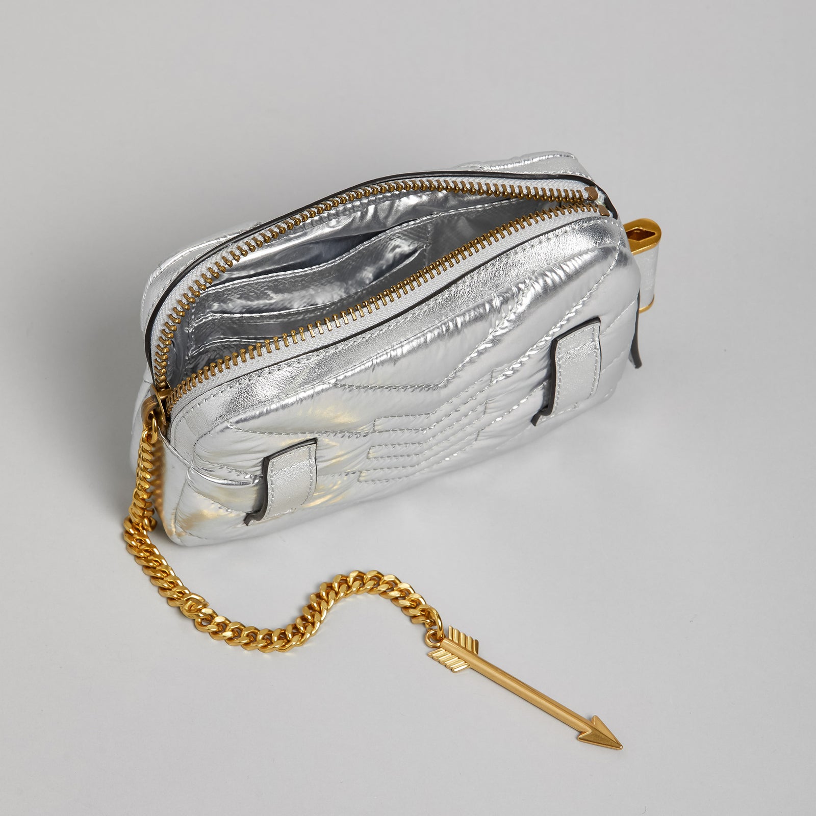 Mackage - Jayme Belt Bag in Silver – Blond Genius
