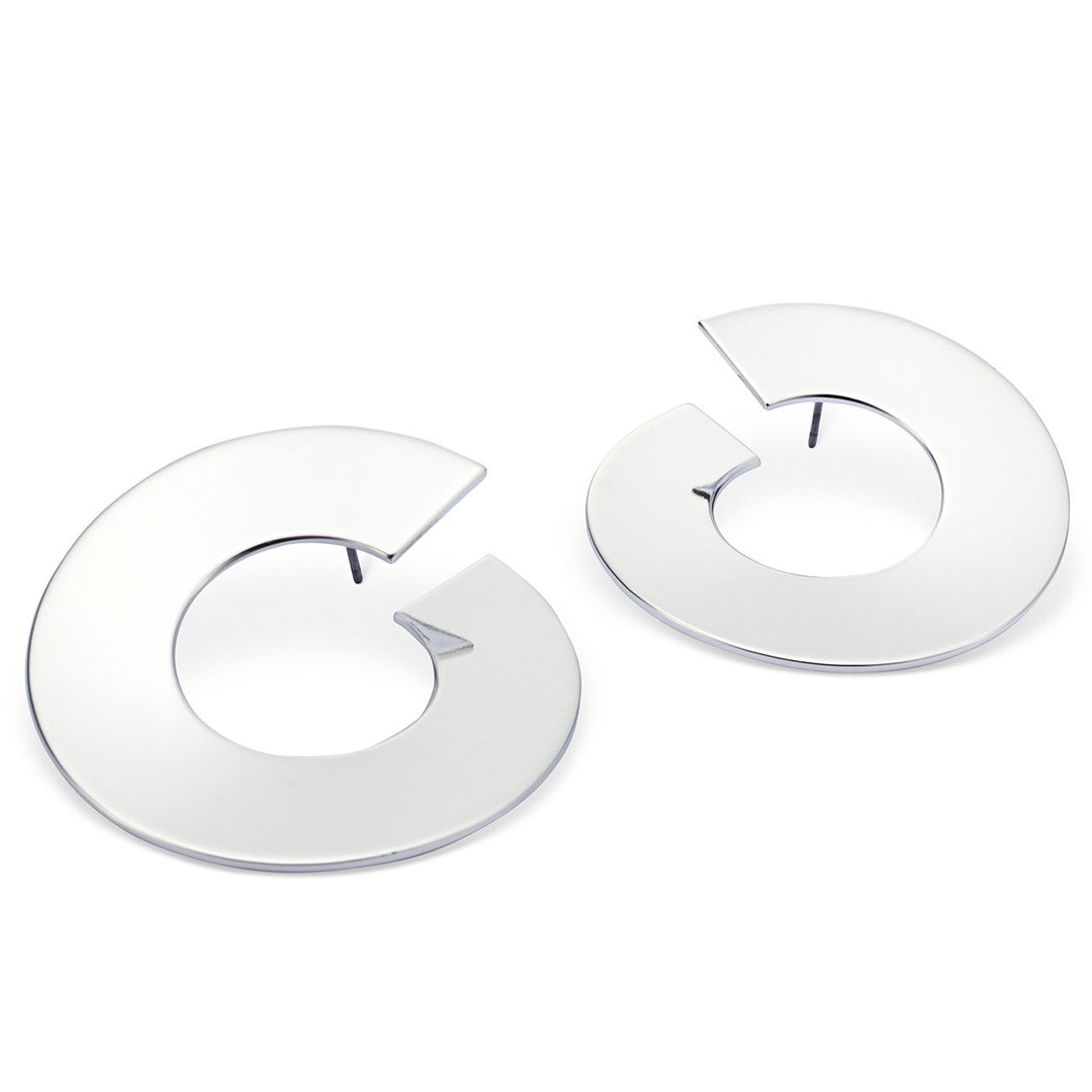 Jenny Bird - The Carmines Large Earring Silver