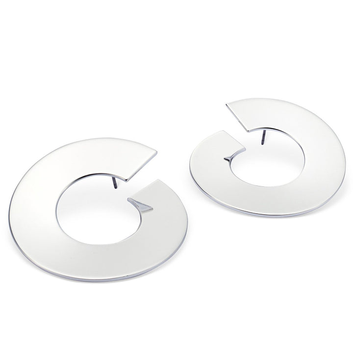 Jenny Bird - The Carmines Large Earring Silver