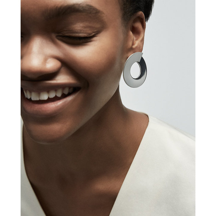 Jenny Bird - The Carmines Large Earring Silver